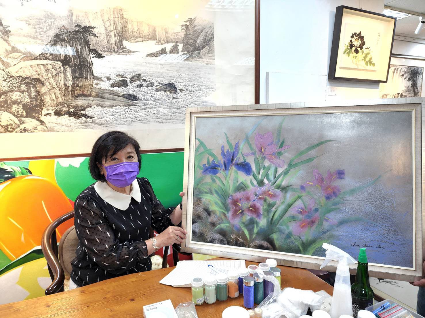 Gouache Painting Special Exhibition Generates Buzz — Workshop Exchange Showcases Transmission of Gouache Creation