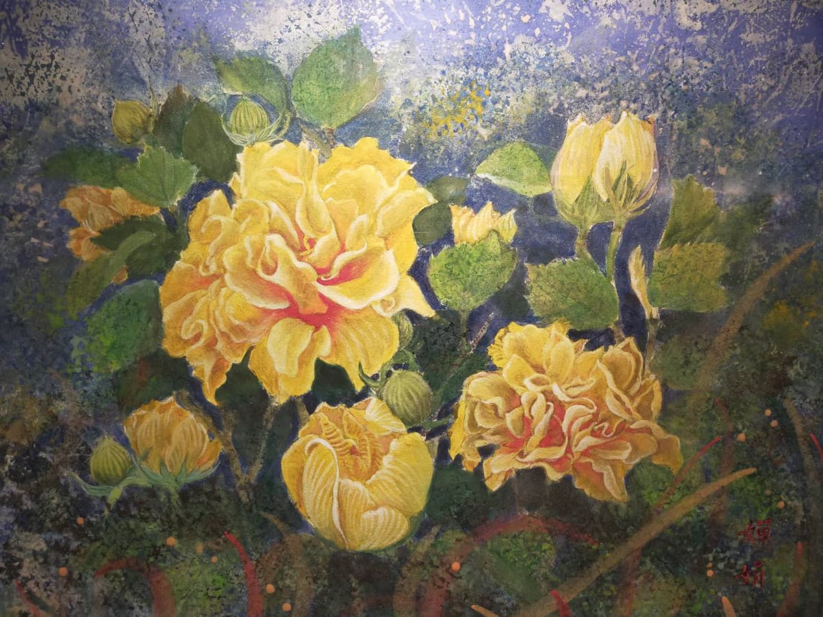 Walking Into Flowers — Gouache Painter Tiffany Chen's Non-Typical Solo Exhibition Full of Vivid Spirit - 3